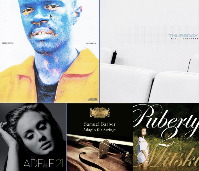Five Songs from Five Genres for a Good Cry on a Bad Day